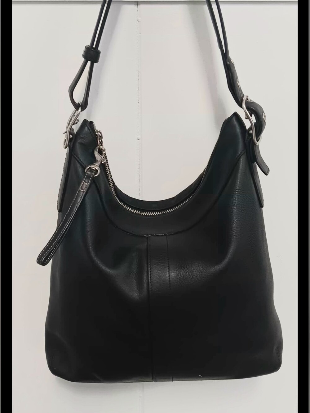 Coach Legacy Soho Black Leather Shoulder Bag
